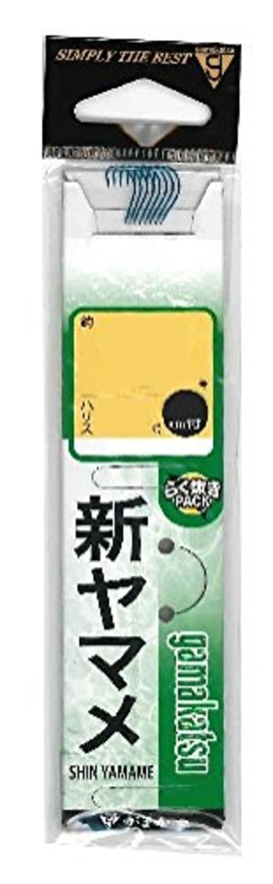 【在庫処分】がまかつ(Gamakatsu) 糸付 新ヤマメ 青 ハリス0.6 各種
