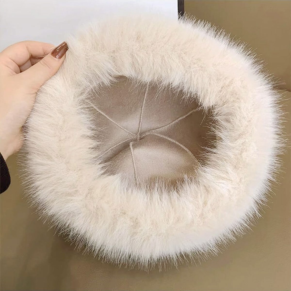 バケットハット ファー ハット レディース 秋冬 韓国 防寒 保温 暖かい ふわふわ もこもこ おしゃれ きれいめ 大人 かわいい 小顔 帽子 ファーハット エコファー 大人可愛い 大人女子