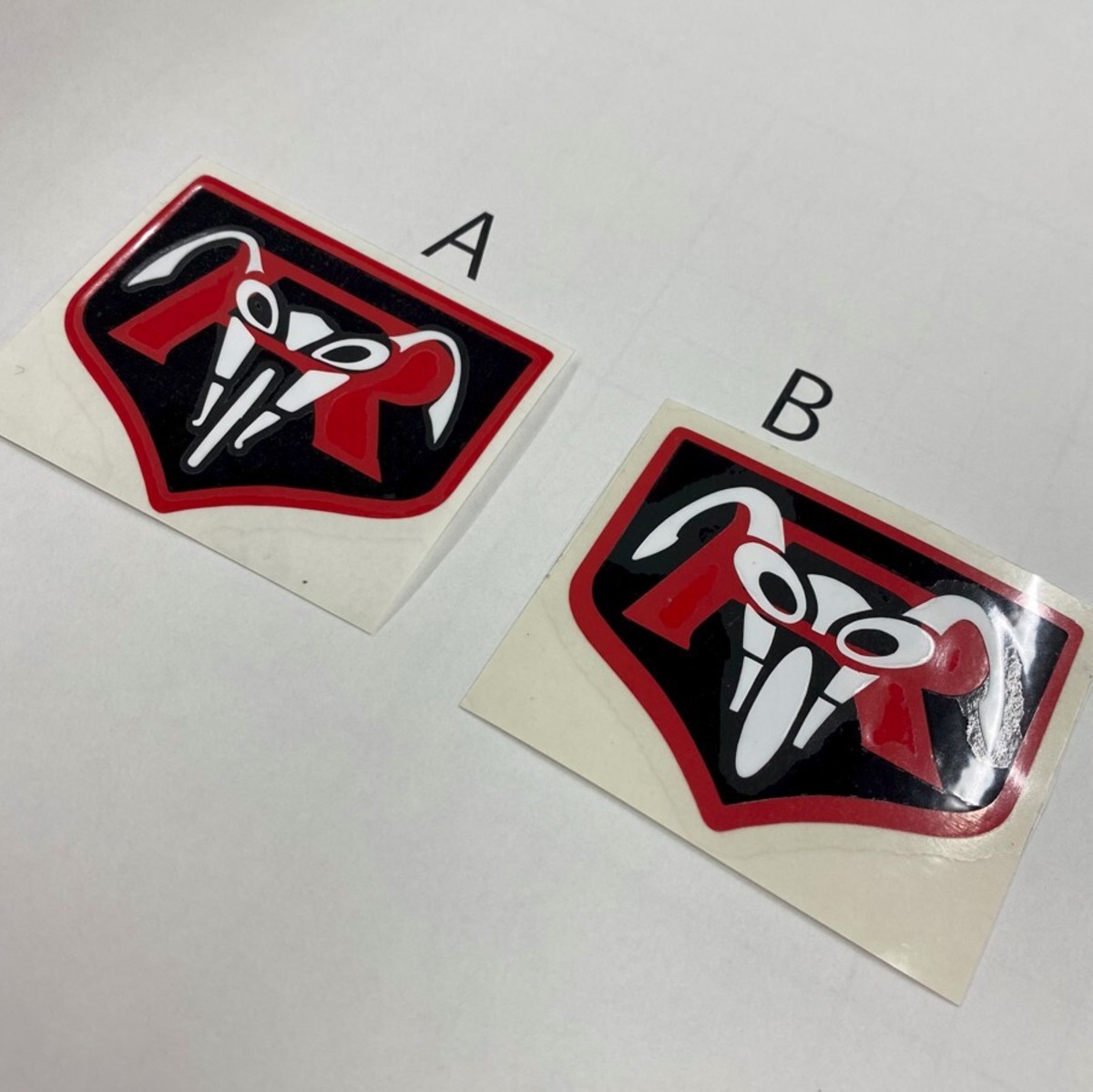 立花レーシング 3枚重ねステッカー作成 5cm幅 追加料金で10cm幅も可能 Az ステッカー