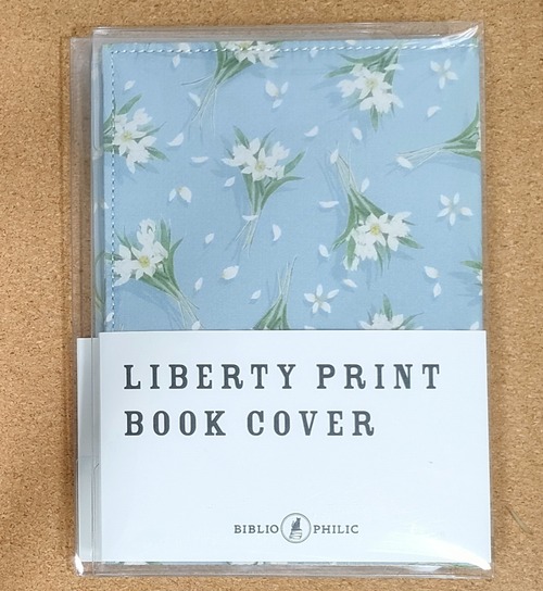 LIBERTY PRINT ブックカバー　Dancing Petals(145)【BIBLIOPHILIC】