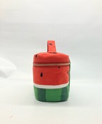 バニティポーチ　すいか　ポーチ｜とりさん工房ーかわいいハンドメイドポーチ
