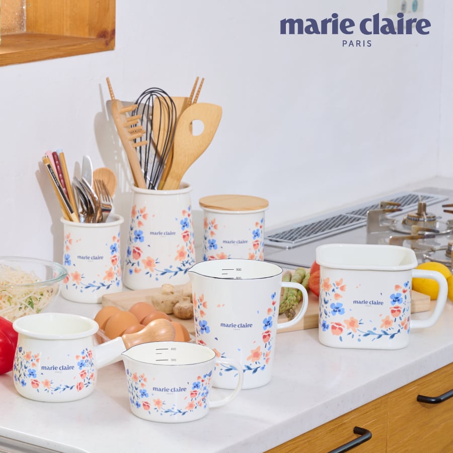 未使用】マリクレール marie claire ホーロー 鍋 ケトル セット 【公式