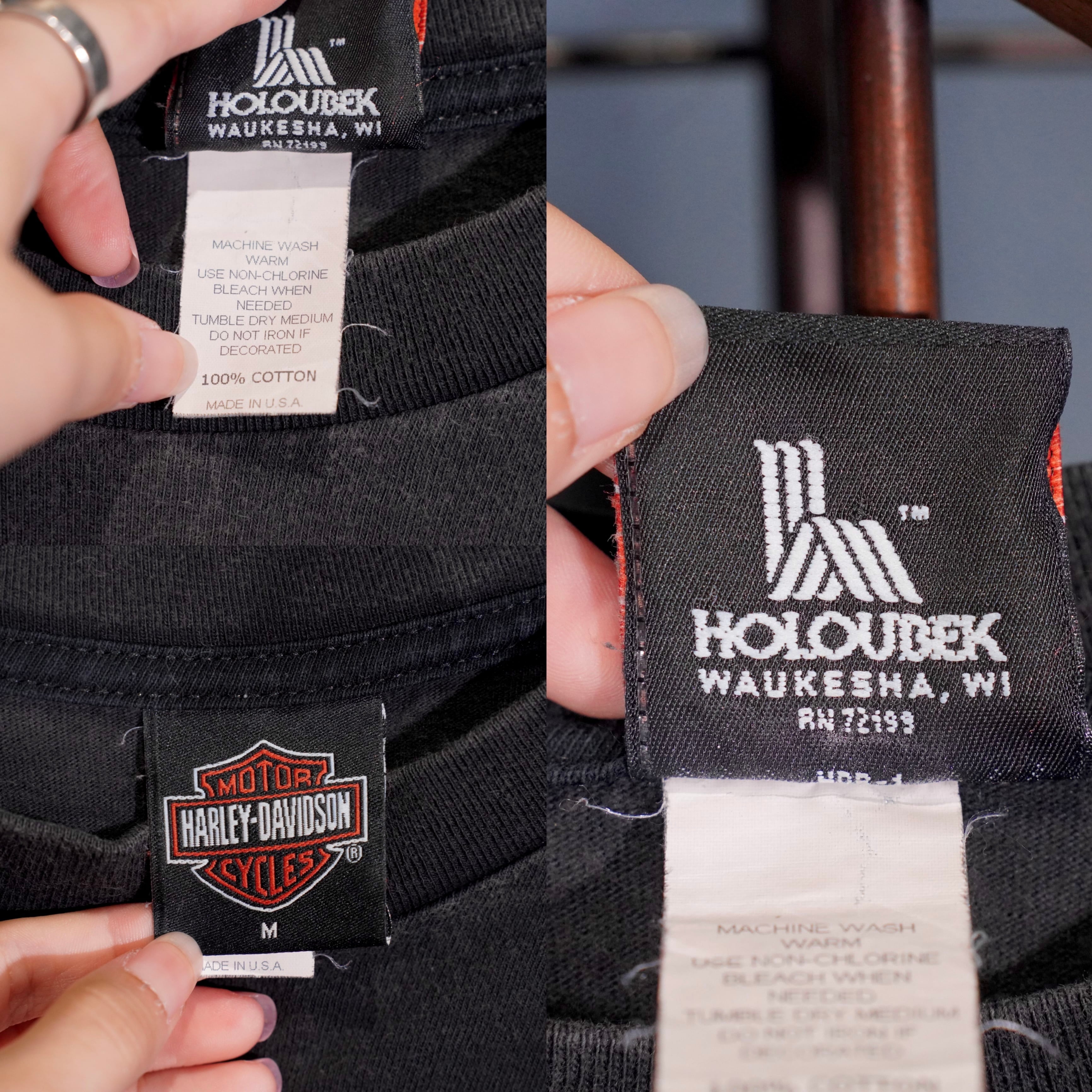 90's〜00's USA VINTAGE HOLOUBEK HARLEY DAVIDSON ROCKY MOUNTAIN