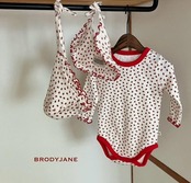 【取寄/韓国直送】Brodyjane ジャガードベリー2ボネット・スタイ・靴下｜秋服｜ベビー服｜韓国子供服｜26/AT