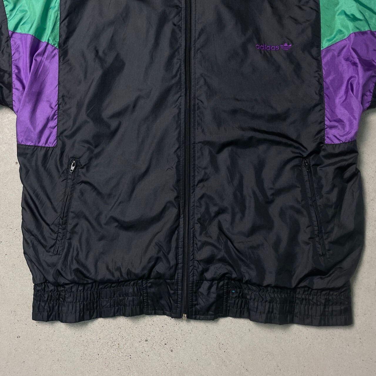 80年代 adidas アディダス ナイロンジャケット トラックジャケット 