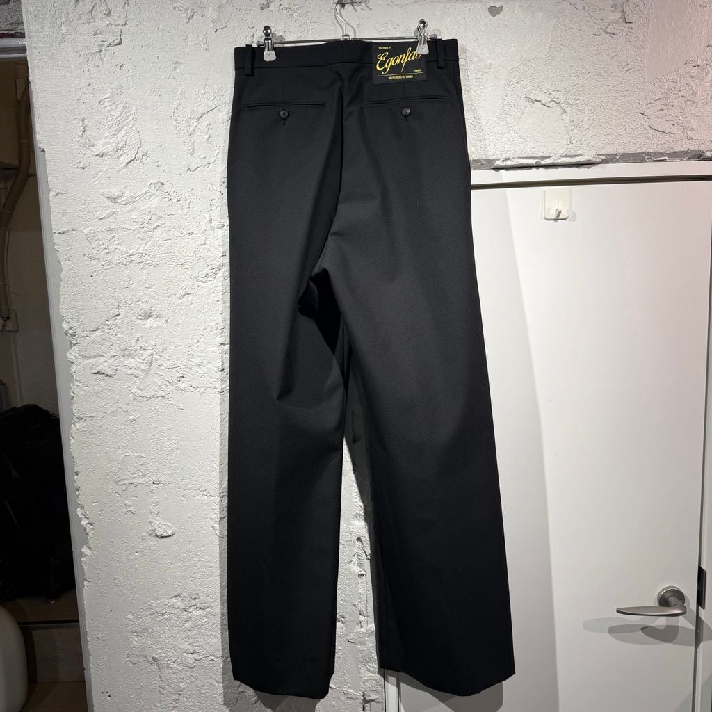 Egon lab. エゴンラボ 24AW LARGE PANT ワイドスラックスパンツ