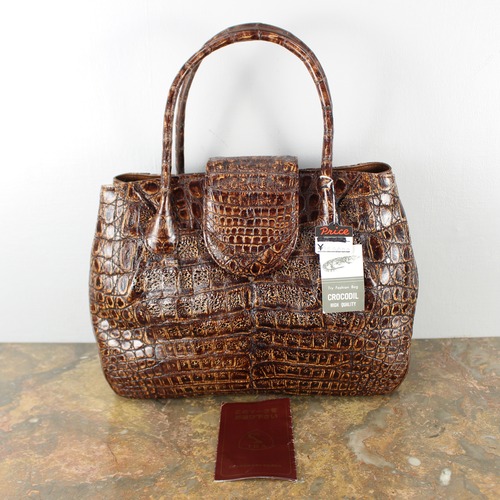 .JRA MARC CROCODILE LEATHER TOTE BAG JRA/マーククロコダイルレザーハンドバッグ 2000000039282