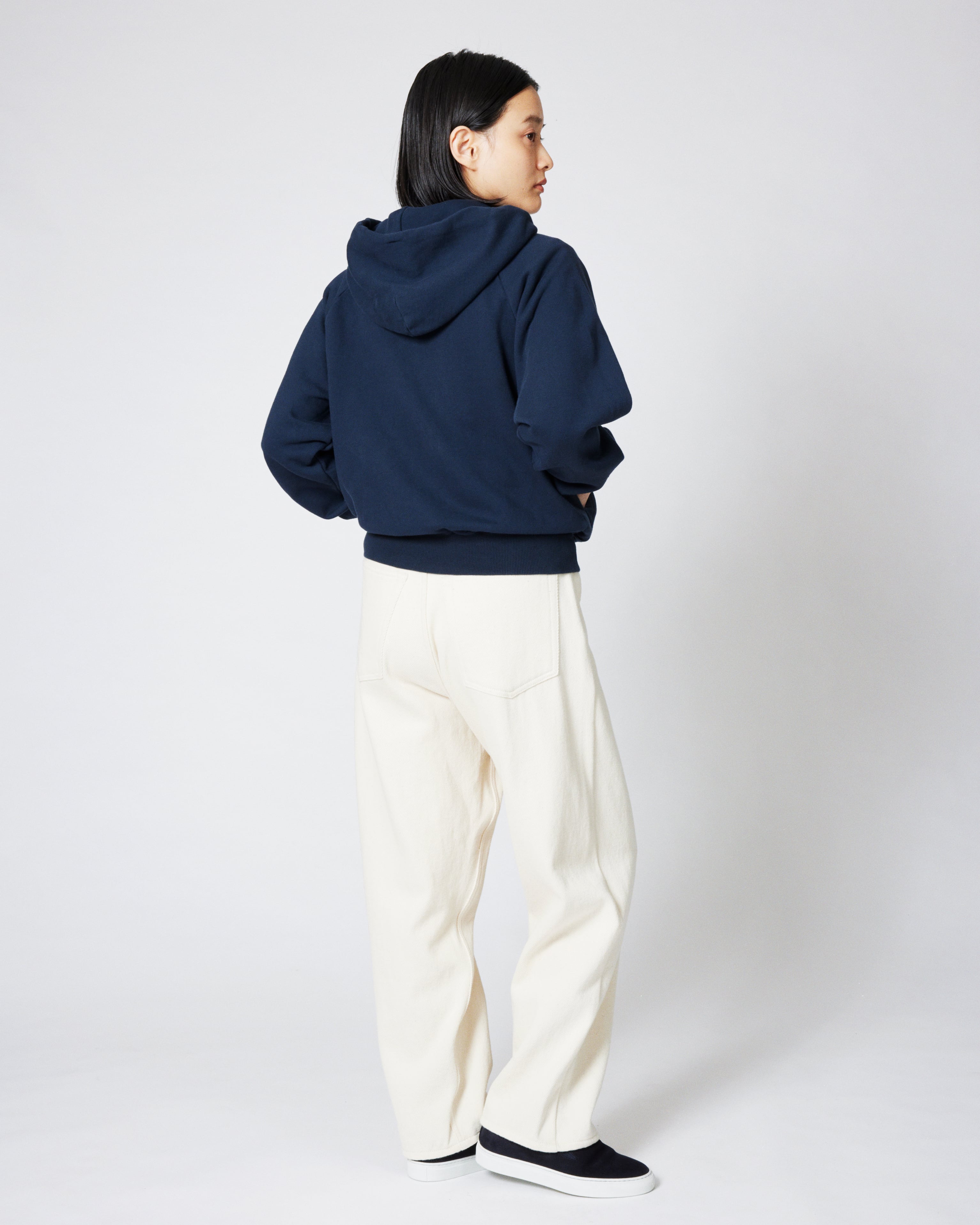 everyone original logo zip up hoodie (NAVY) | everyone