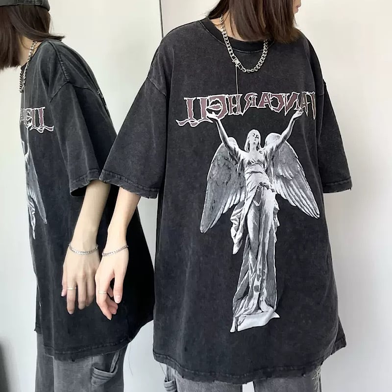 ヴィンテージ風　Tシャツ　オーバーサイズ