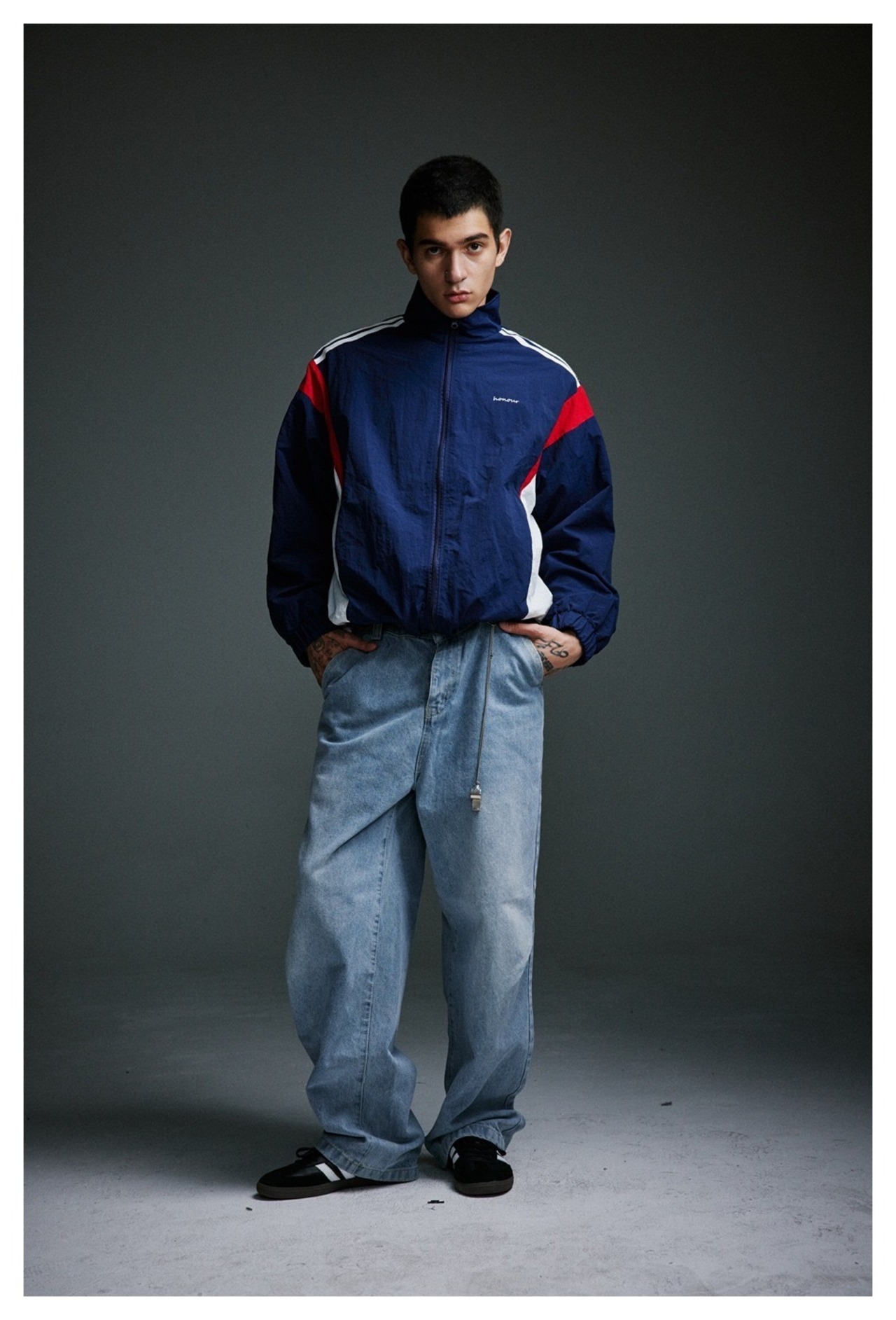 ヴィンテージライン トラックトップ UH00038 Vintage Line Track Top