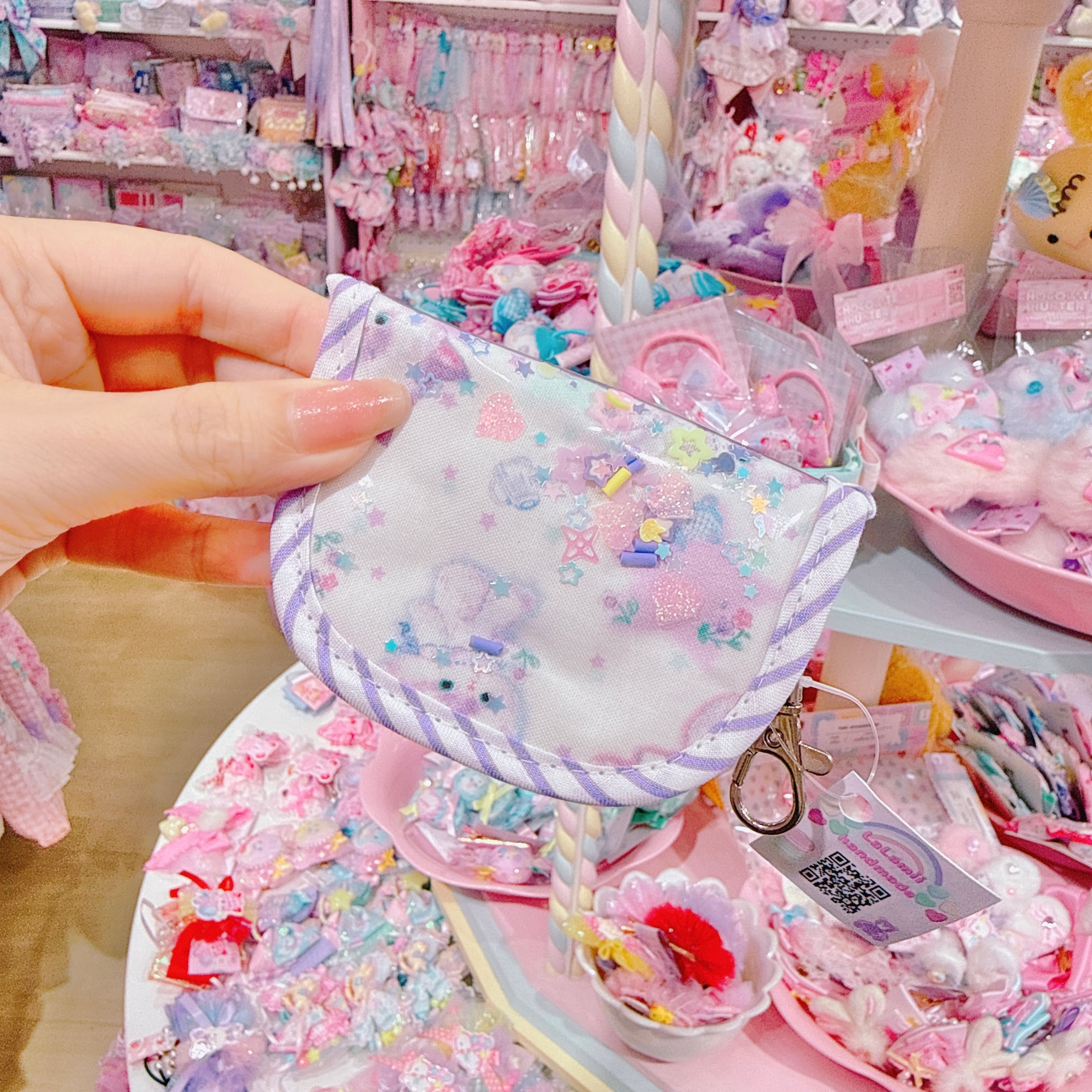 【E3】104-7リールキーケースミニポーチ