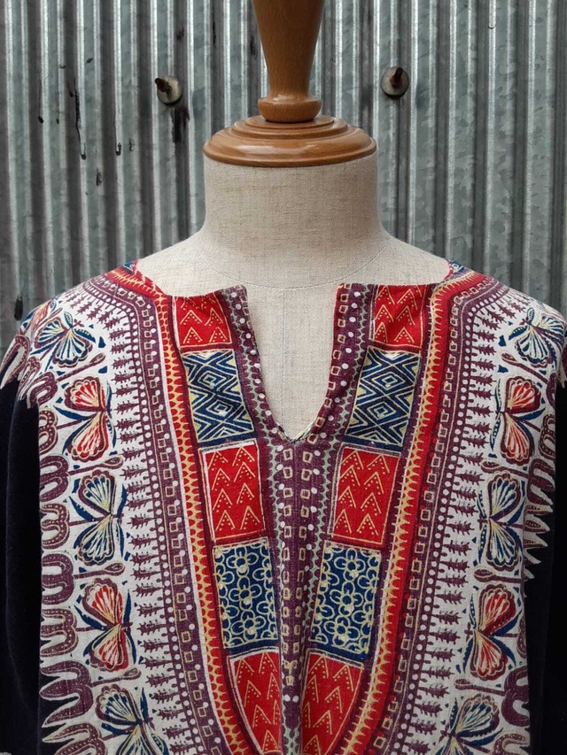 UNKNOWN Africanbatik tops Dashiki / アンノウン アフリカン 