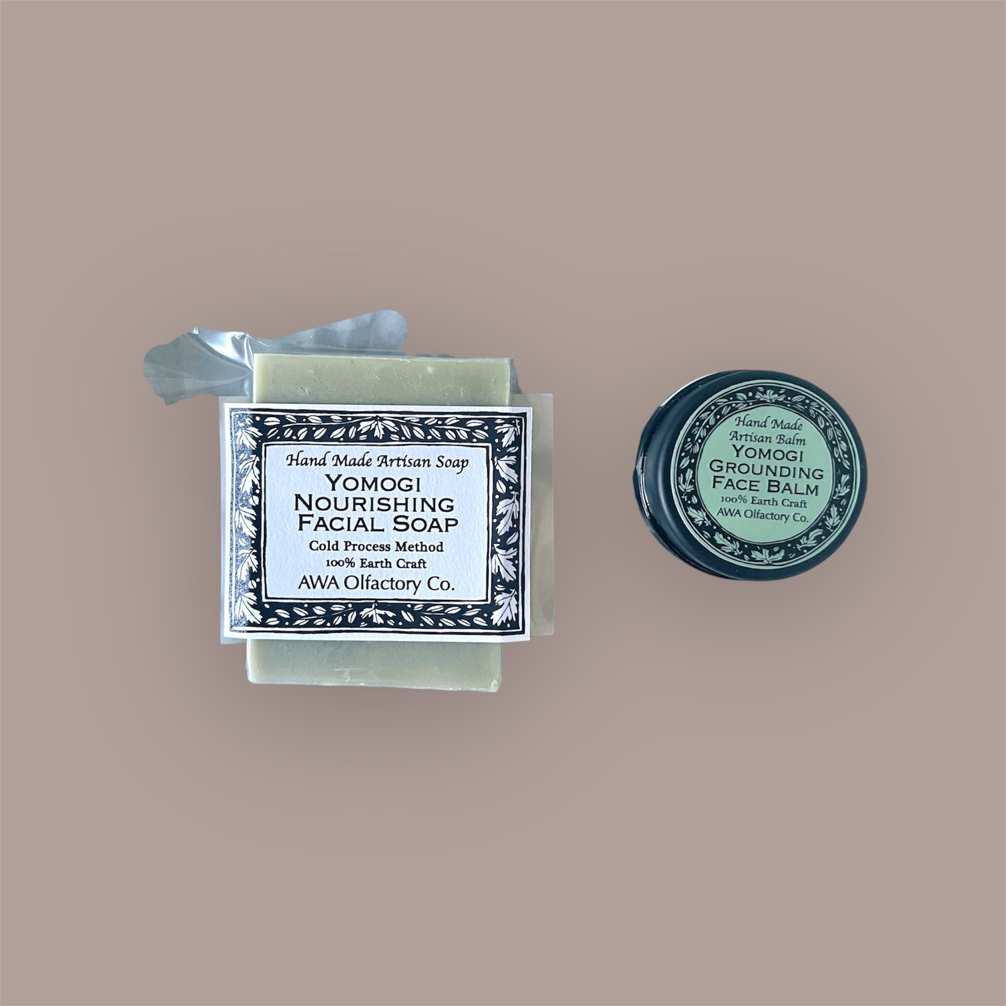 ヨモギのトライアルセット - Yomogi Facial soap ＆ Facial Balm