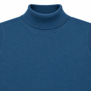 ★定価49,350円・新品未使用★ジョンスメドレー HARCOURT ハーコート メリノウール モックネックニット ティールファース Mサイズ