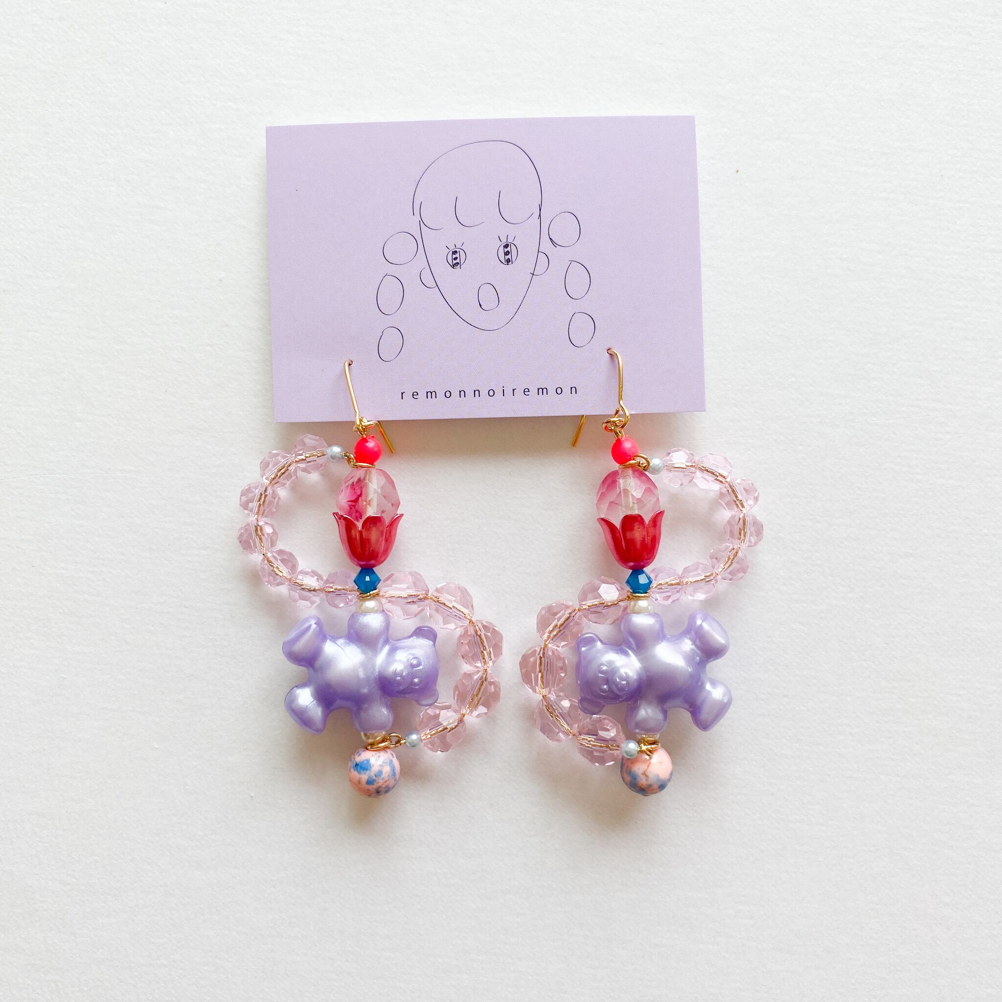 くねくねピアス/イヤリング