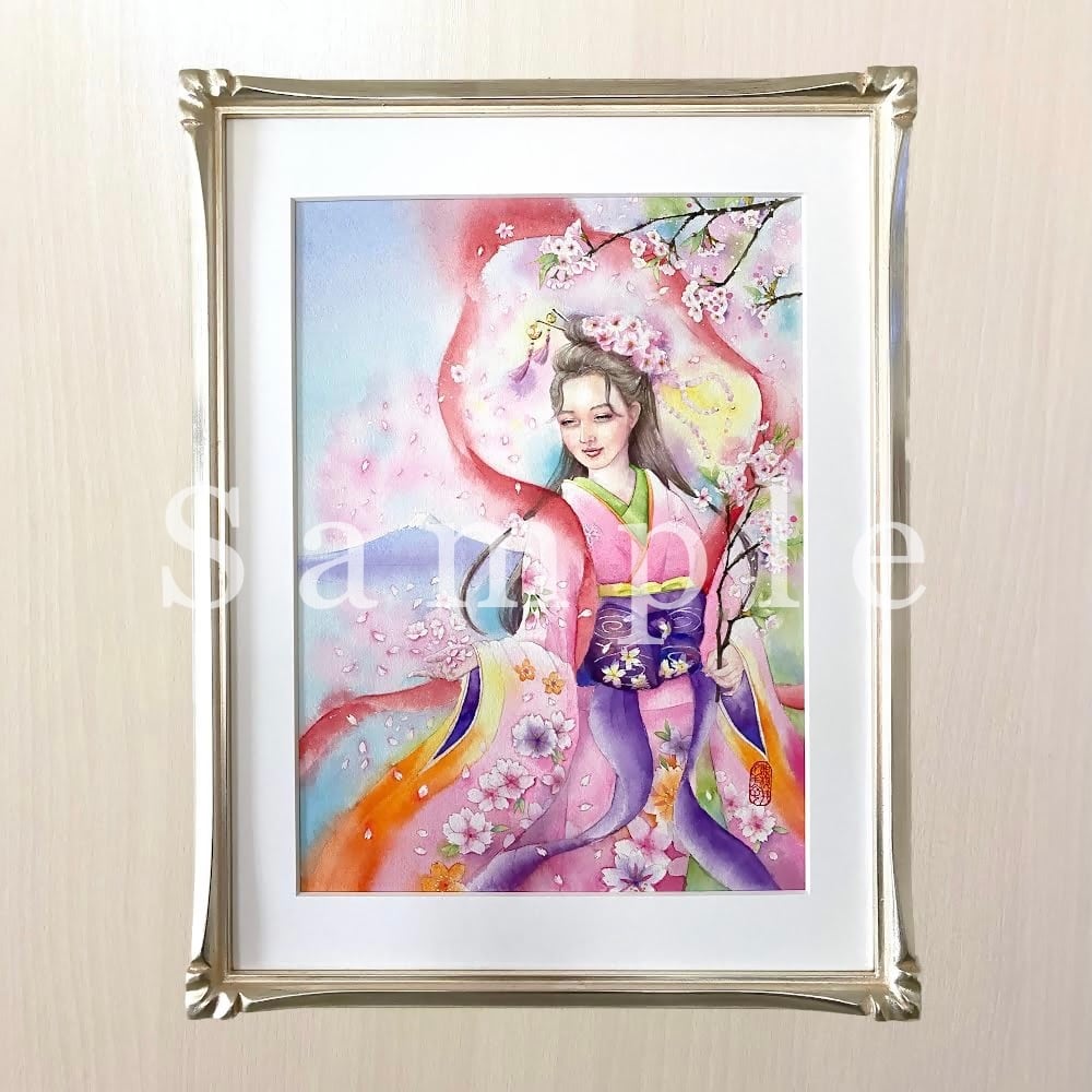 オーダーメイド絵画 参考作品 水彩画 | 幸せの水彩画 ヒーリング オーダーメイド絵画 参考作品 水彩画 | 幸せの水彩画 ヒーリング