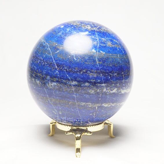 1.3Kg ラピスラズリ 丸玉 93mm スフィア一点物 151-8226
