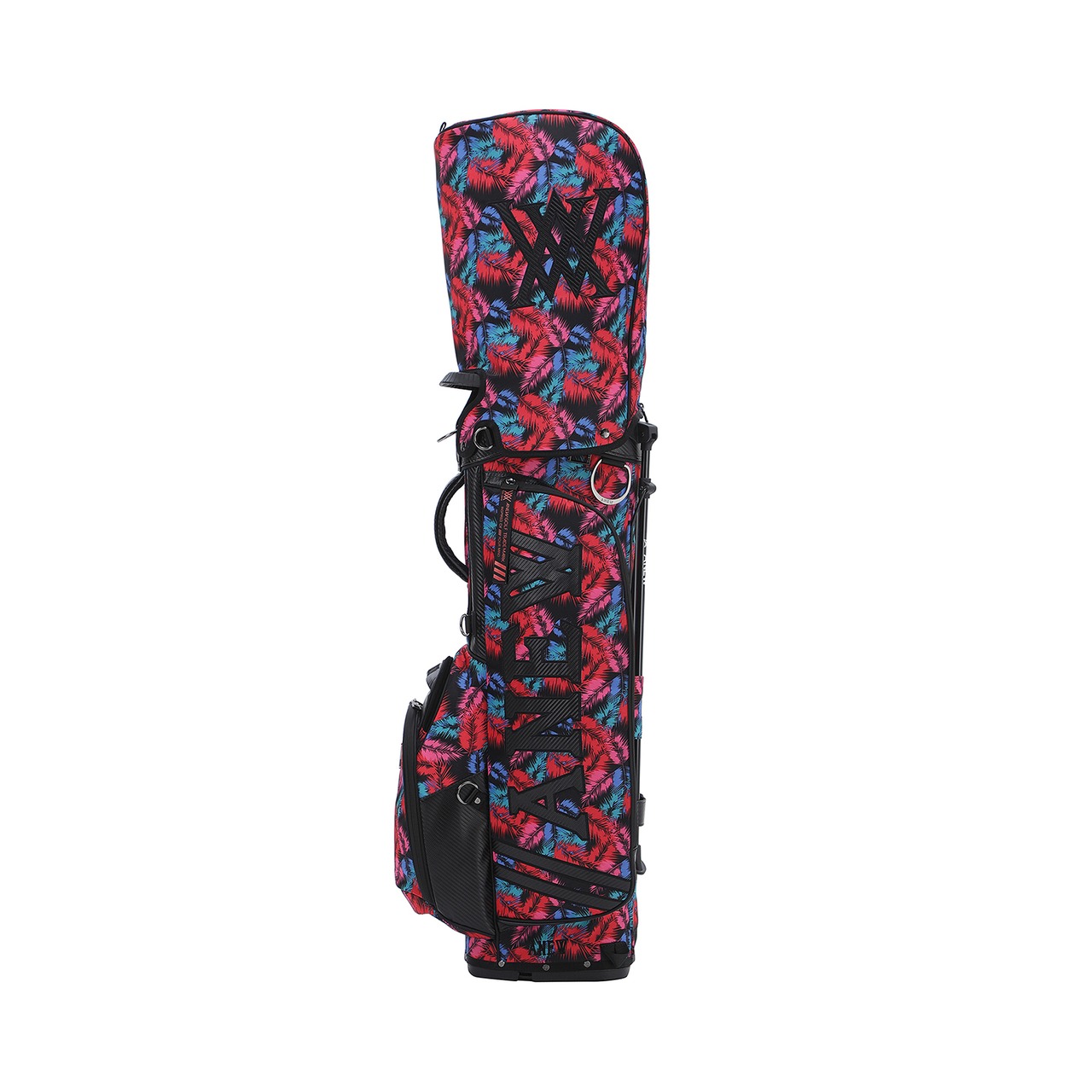 VIVID Hawaiian Pattern Stand Bag [サイズ: F (AGCUUSB04REF)] [カラー: RED]