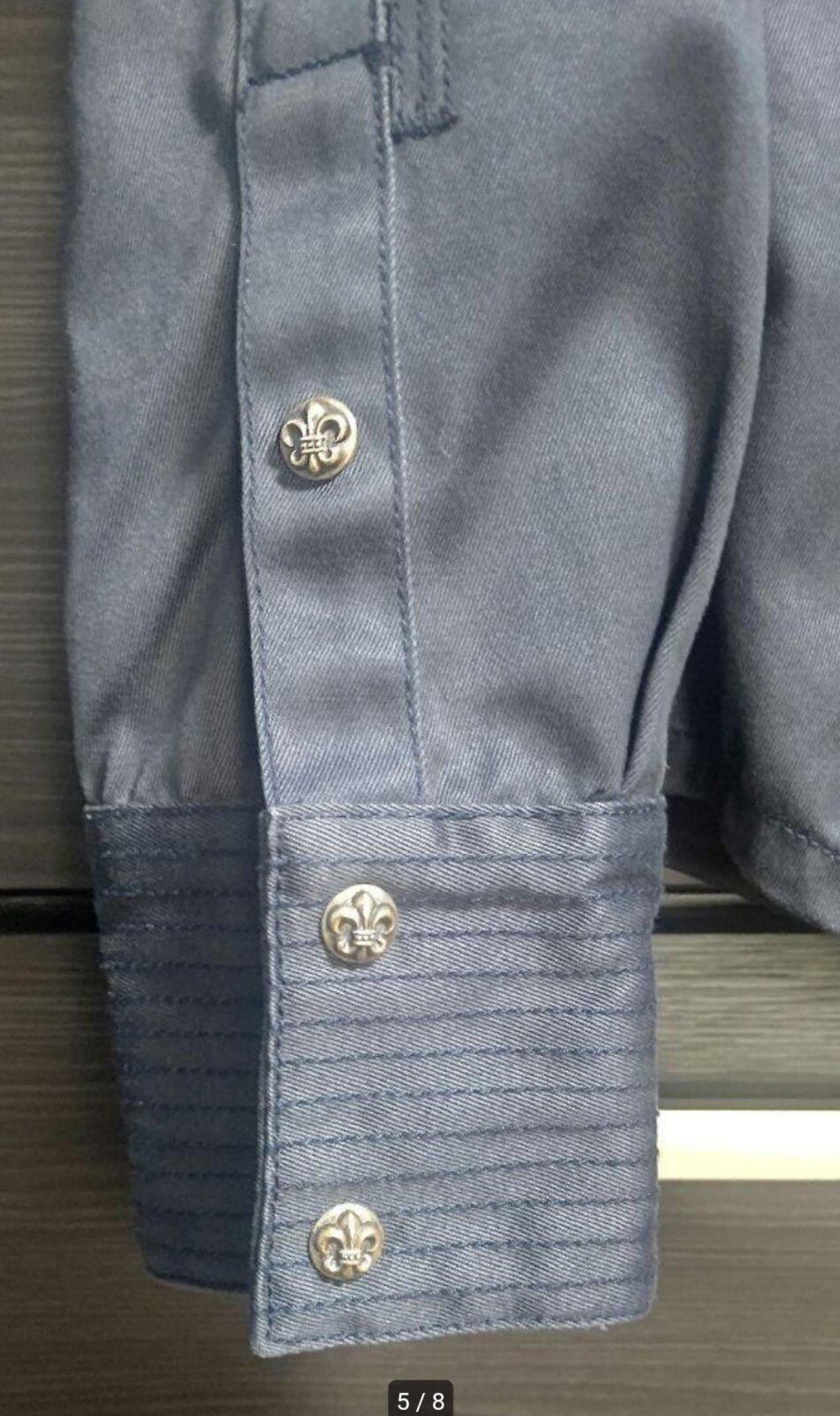 CHROME HEARTS クロムハーツ ミリタリーシャツ クロスボール CHROME HEARTS クロムハーツ ミリタリーシャツ クロスボール