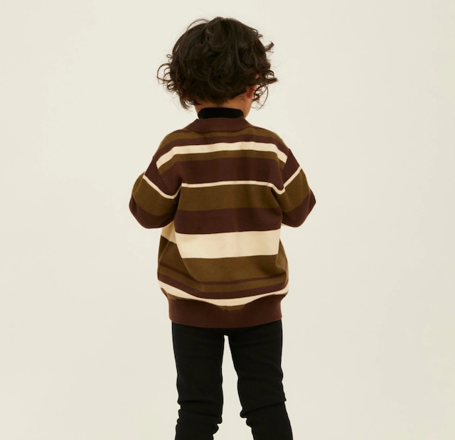 PETITMIG / border knit E18