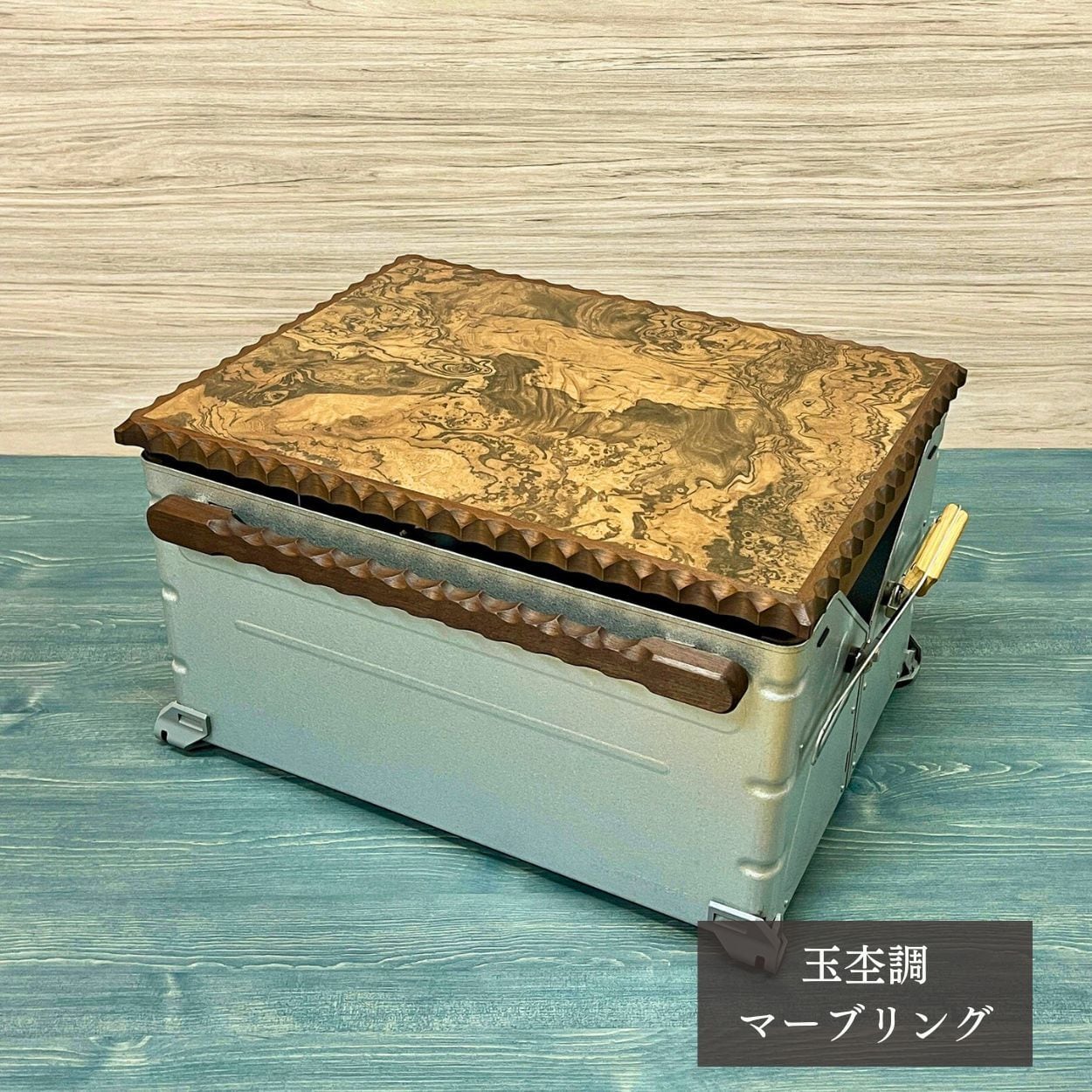 送料無料】スノーピーク シェルフコンテナ25タイプ専用カスタム