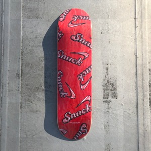 SNACK SKATEBOARDS / ALIVE GLASS / red / 8x31.3inch (20.3x79.5cm)