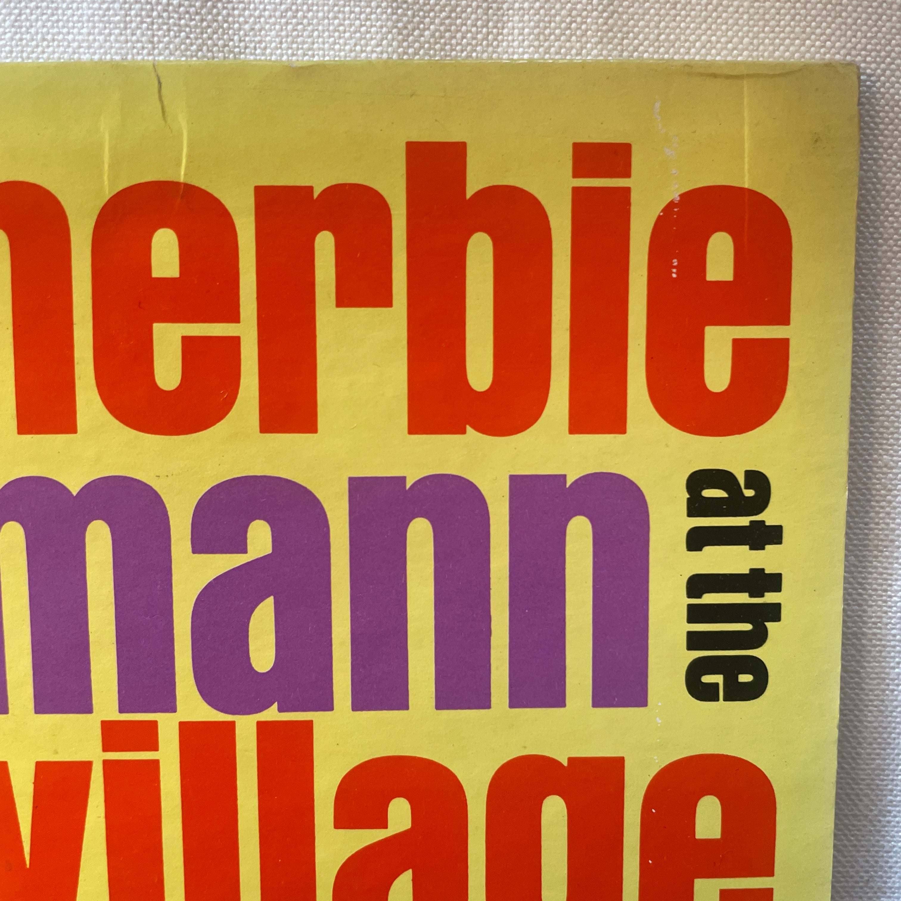 Herbie Mann – Herbie Mann At The Village Gate【USED Vinyl】 | THEE