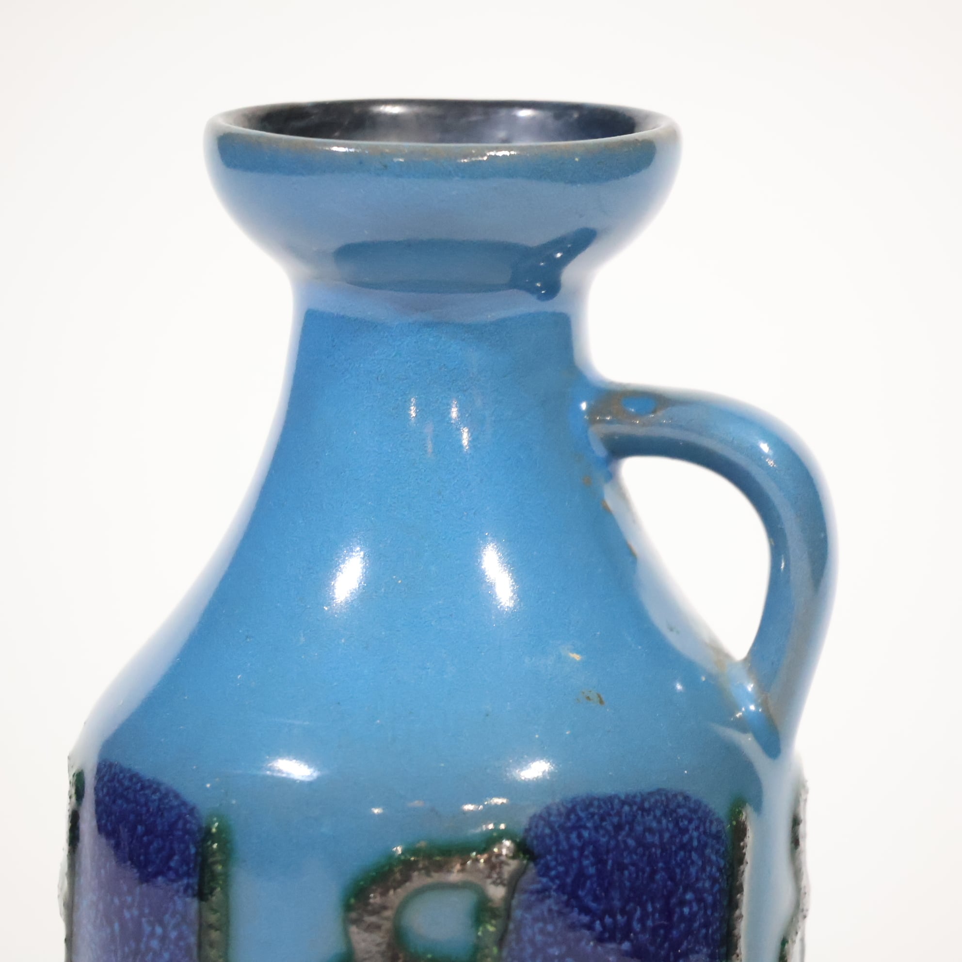 Strehla-- 16.9cm | Fat Lava & German Art Pottery