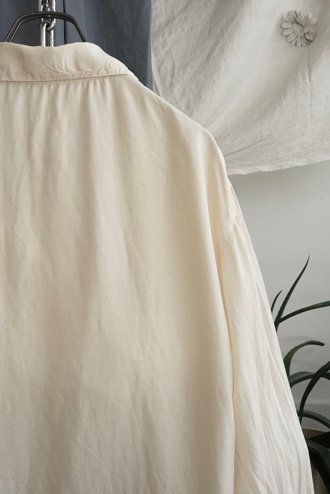 Chez VIDALENC - SILK SHIRT | Brownie