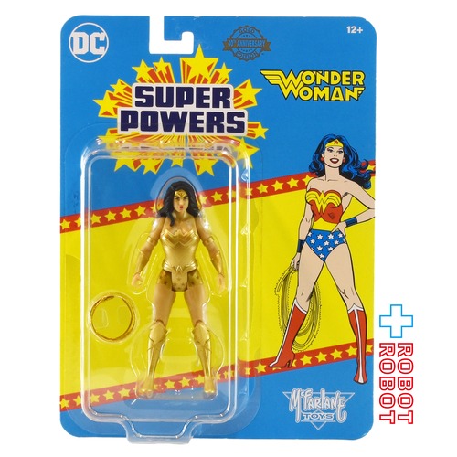 マクファーレン DCダイレクト DCスーパーパワーズ #44 ワンダーウーマン (ゴールド・エディション) 4インチ アクションフィギュア 国内版 未開封