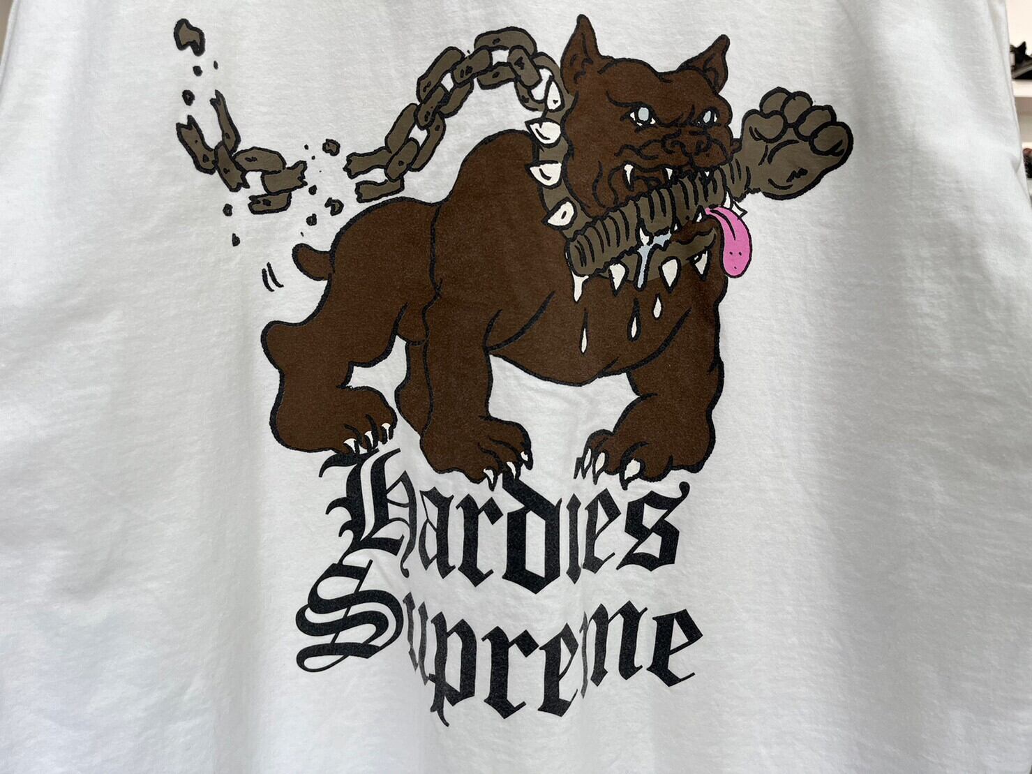 Supreme HARDIES DOG TEE WHITE XXL 69942 | BRAND BUYERS OSAKA