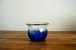 琉球ガラス　海の音　冷茶グラス　青