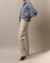 1970-80's SunSet / Hand Embroidery Shirt