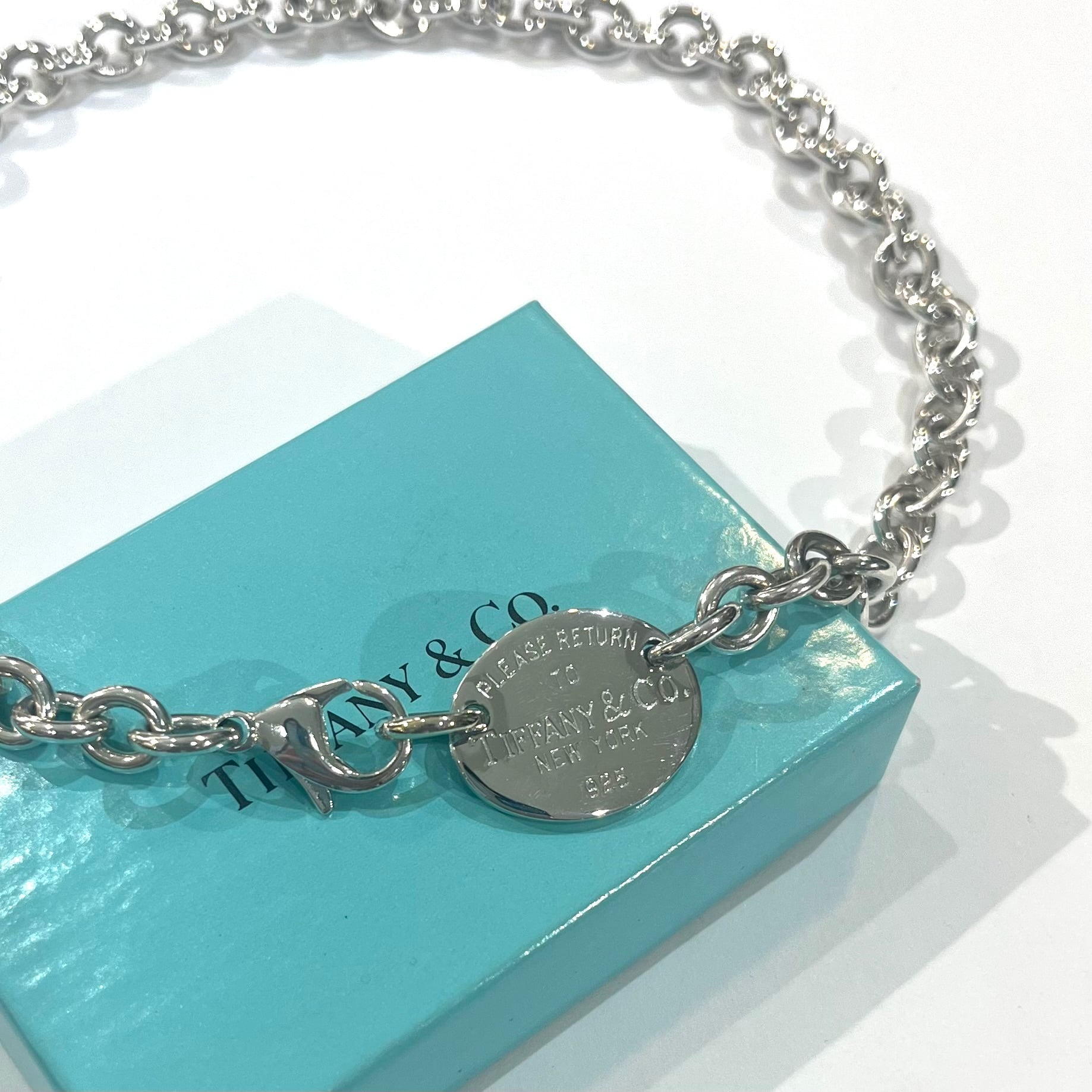 再入荷【TIFFANY&CO.】2448 2way TIFFANY ブレス.ネックレス リターン