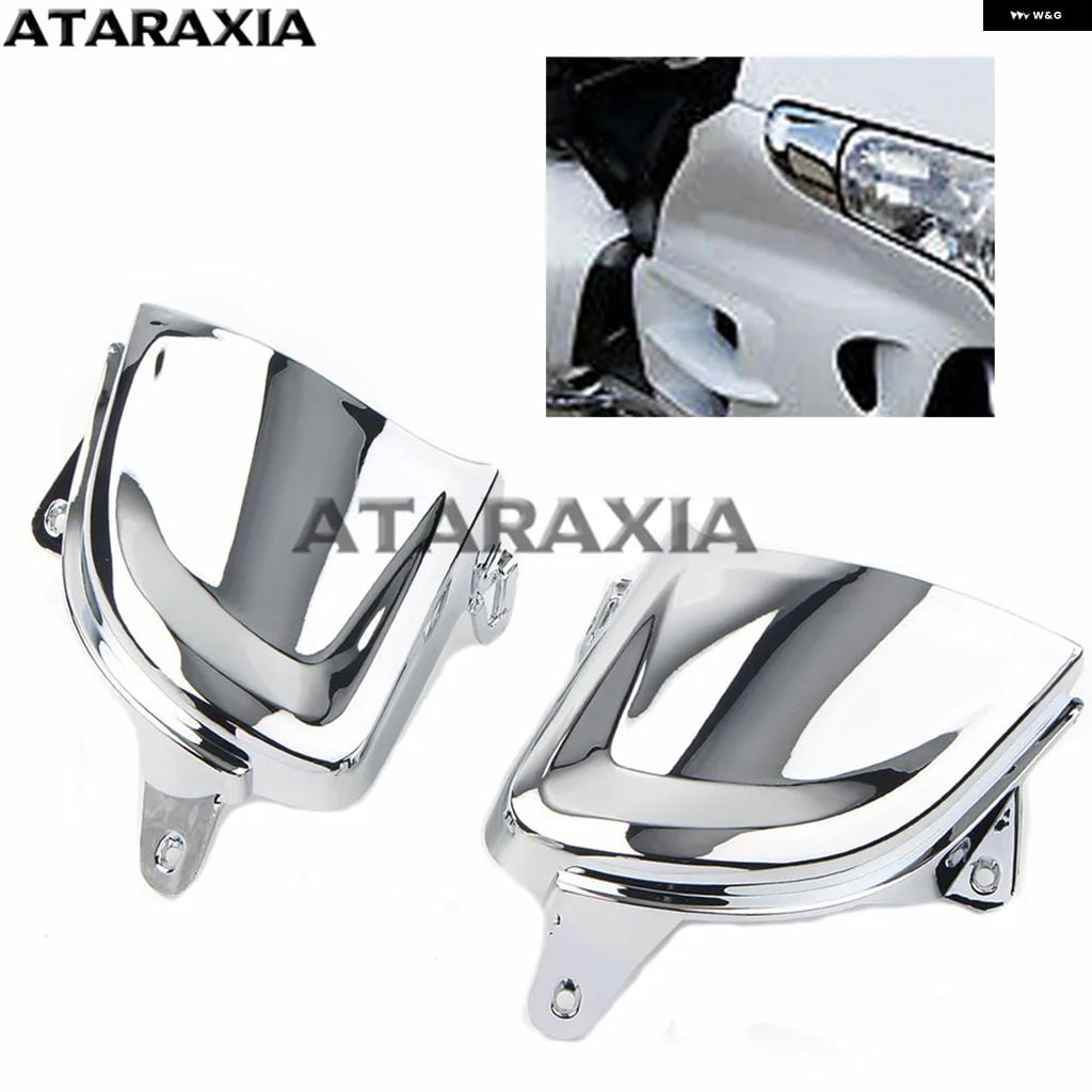 ホンダ オートバイ サイドフェアリング アクセントグリル ホンダ ゴールドウィング GL1800 2001-2017 左右側 クローム