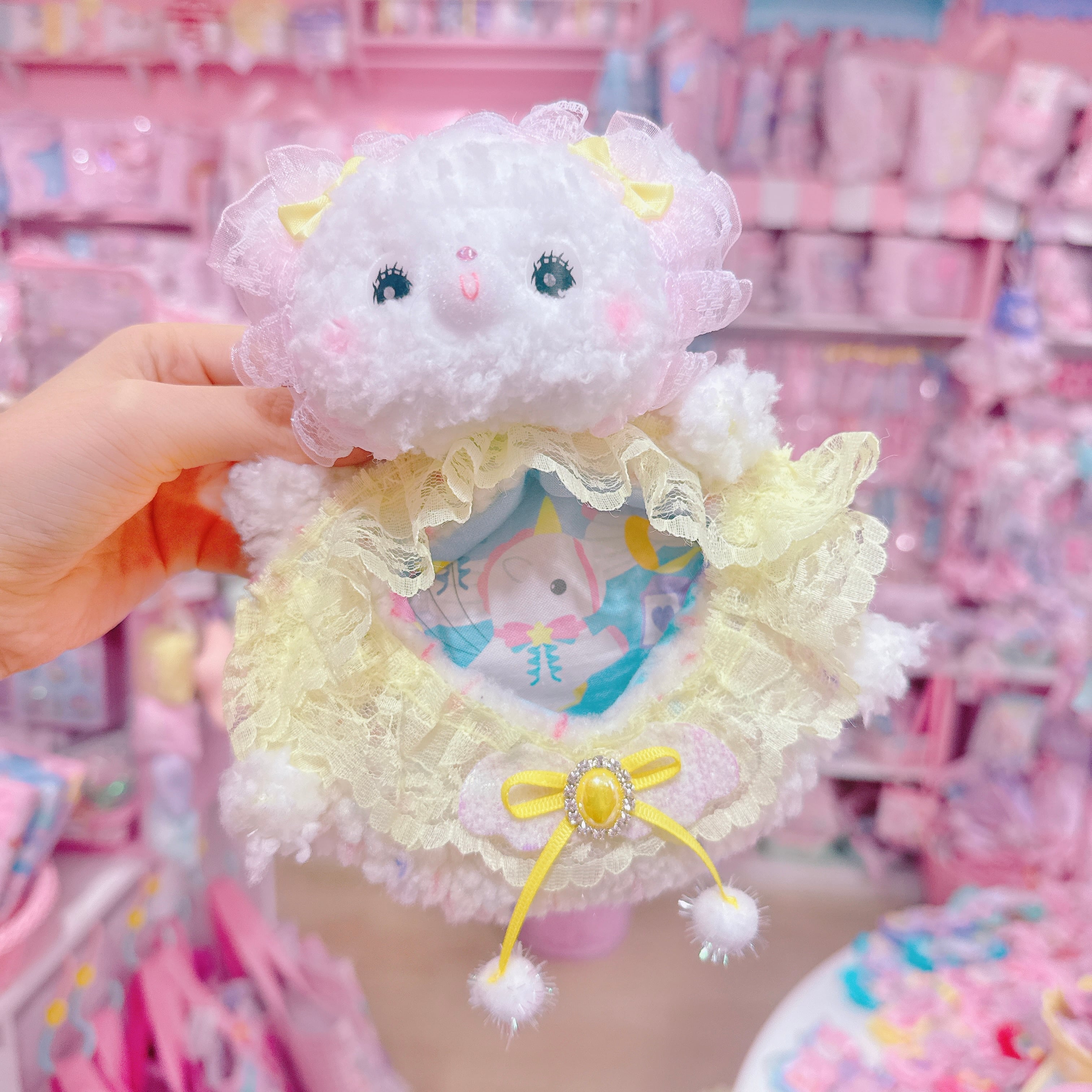 【M4】65-9ウインクするよ♪11cm前後サイズ用着ぐるみ