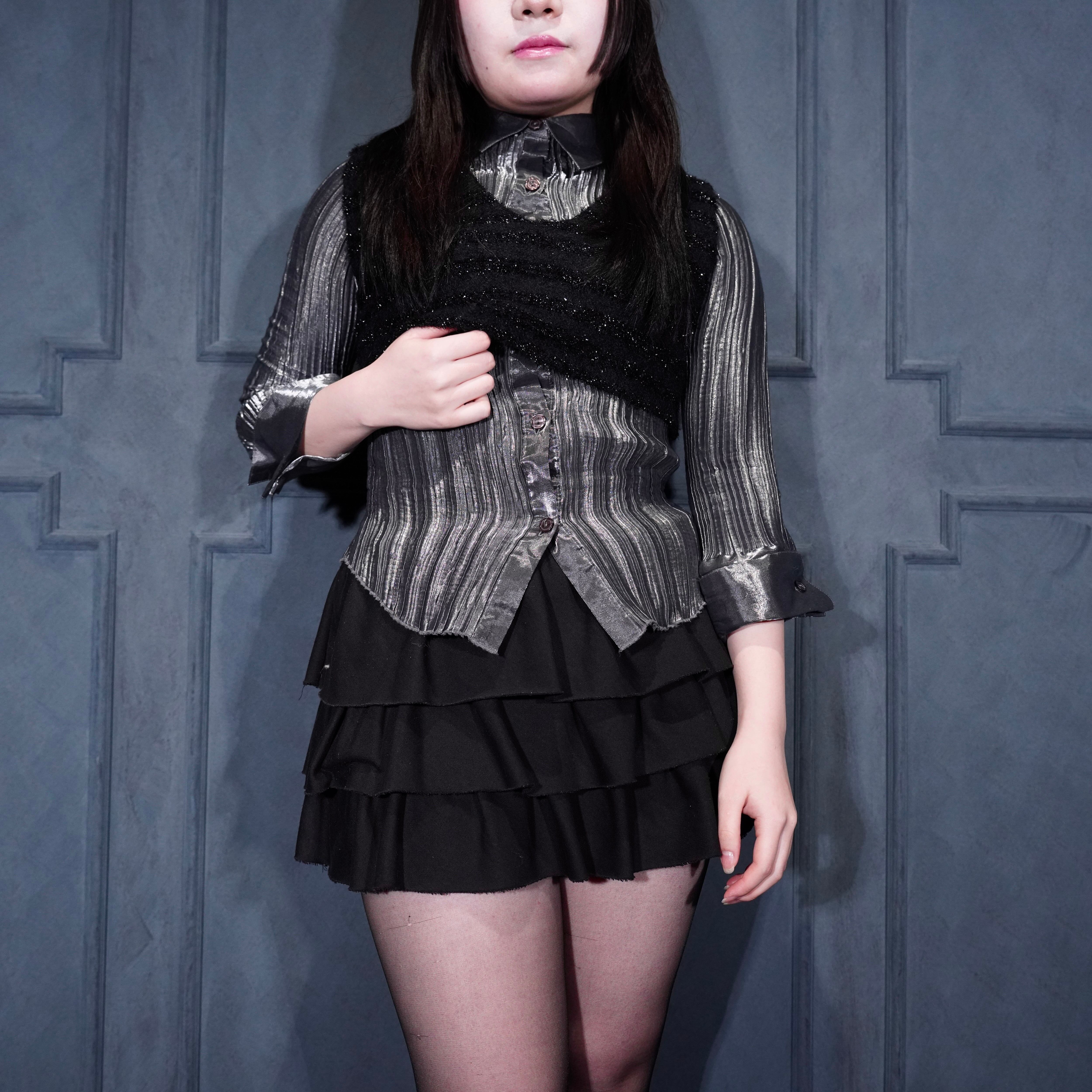nude vintage クロシェット　トップス WEB限定】クロシェ編みトップス