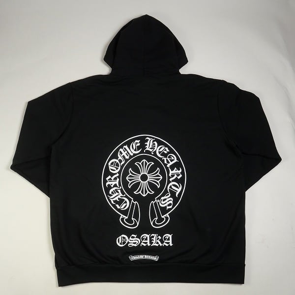 【美品】CHROME HEARTS(クロムハーツ) ブラックジップパーカー 楽天市場】【L】 【美品】 CHROME HEARTS クロムハーツ Zip Hoodie
