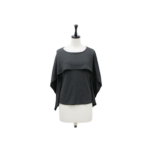Cape layered design tops