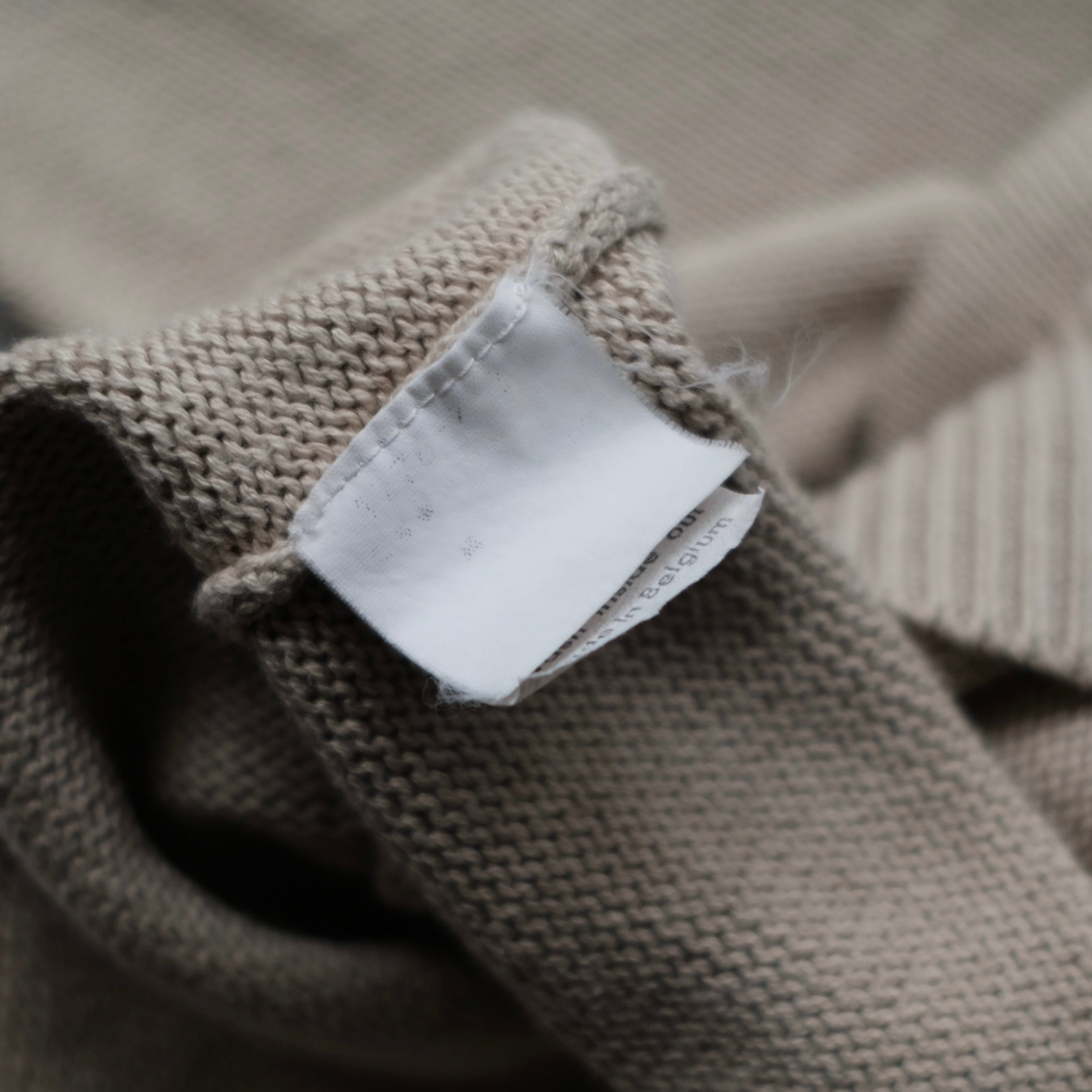 DRIES VAN NOTEN ライカ期 HALF ZIP COTTON KNIT | safarionline DRIES VAN NOTEN ライカ期 HALF ZIP COTTON KNIT | safarionline