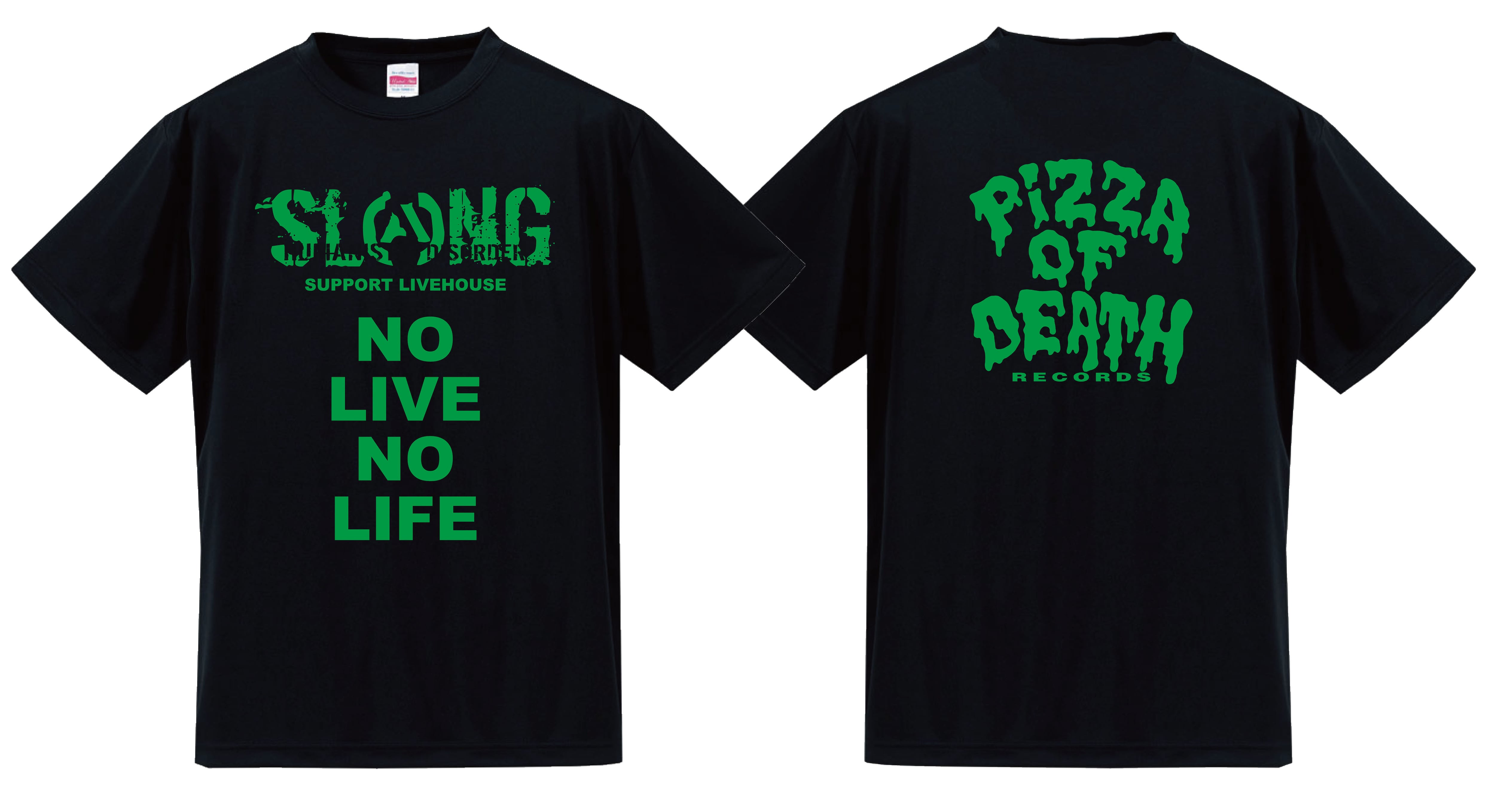 SLANG x PIZZA OF DEATH】ドネーション付きTシャツ | KLUB COUNTER
