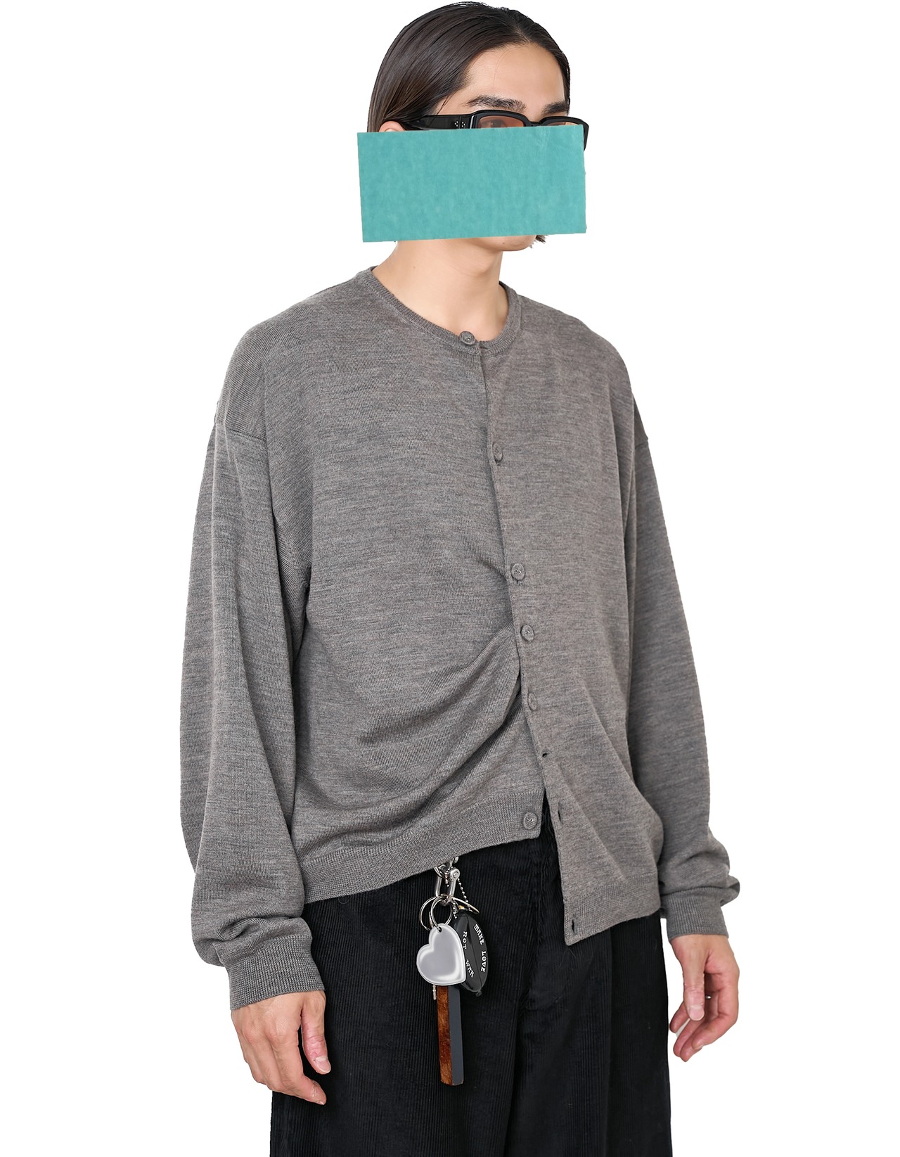 refomed "NEXT MAN CARDIGAN〔GRAY〕"