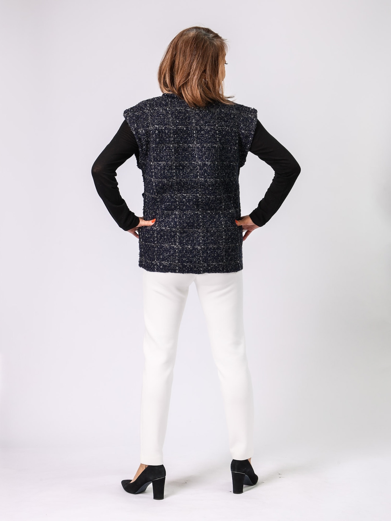 BEATRICE(ツイードニットジレ)