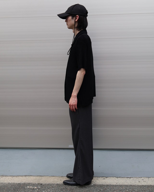 short sleeve open collar shirt