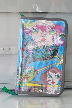 【田名網敬一デザイン】ROLLING 60’s TANAAMI KEIICHI 手帳ポーチ／パスポートケース アートプロダクト