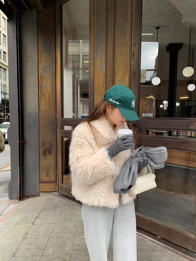 (予約) ounce / Boston fur jacket 1color