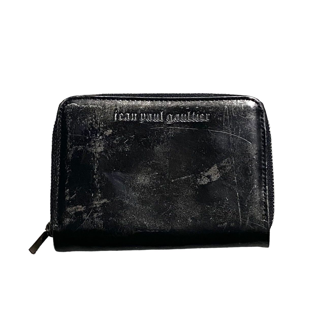 JEAN PAUL GAULTIER rusty design wallet