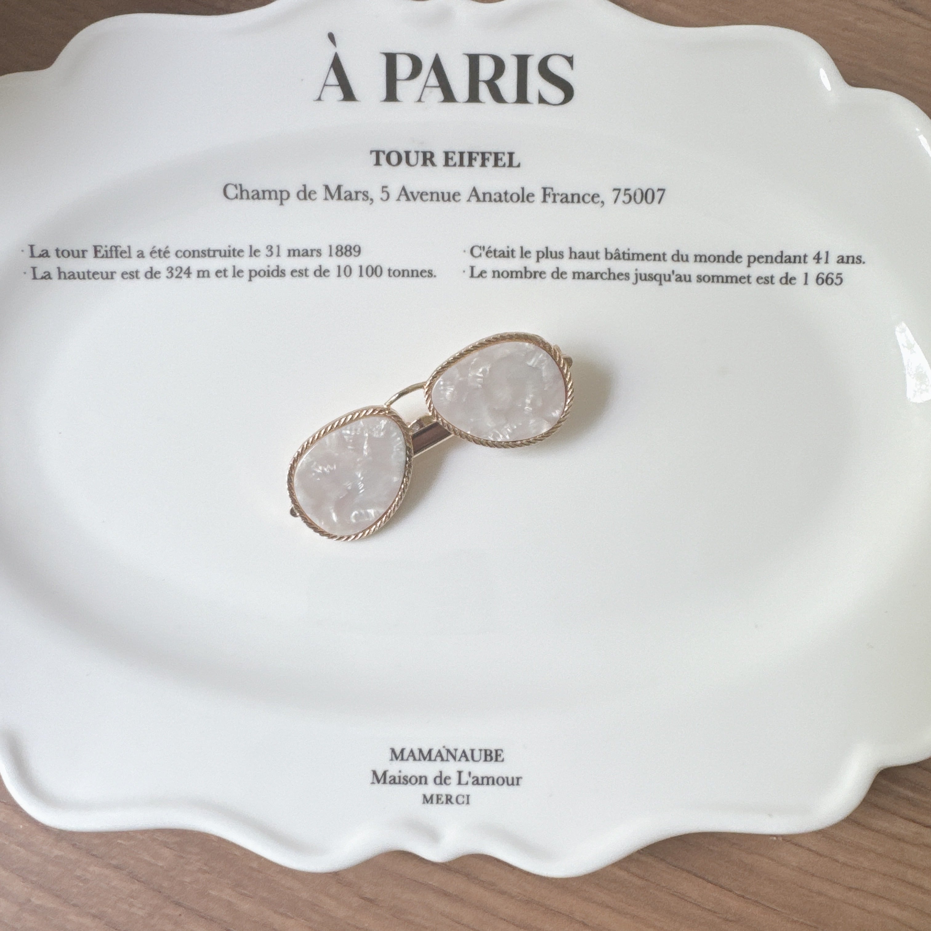 キラキラサングラスパッチン