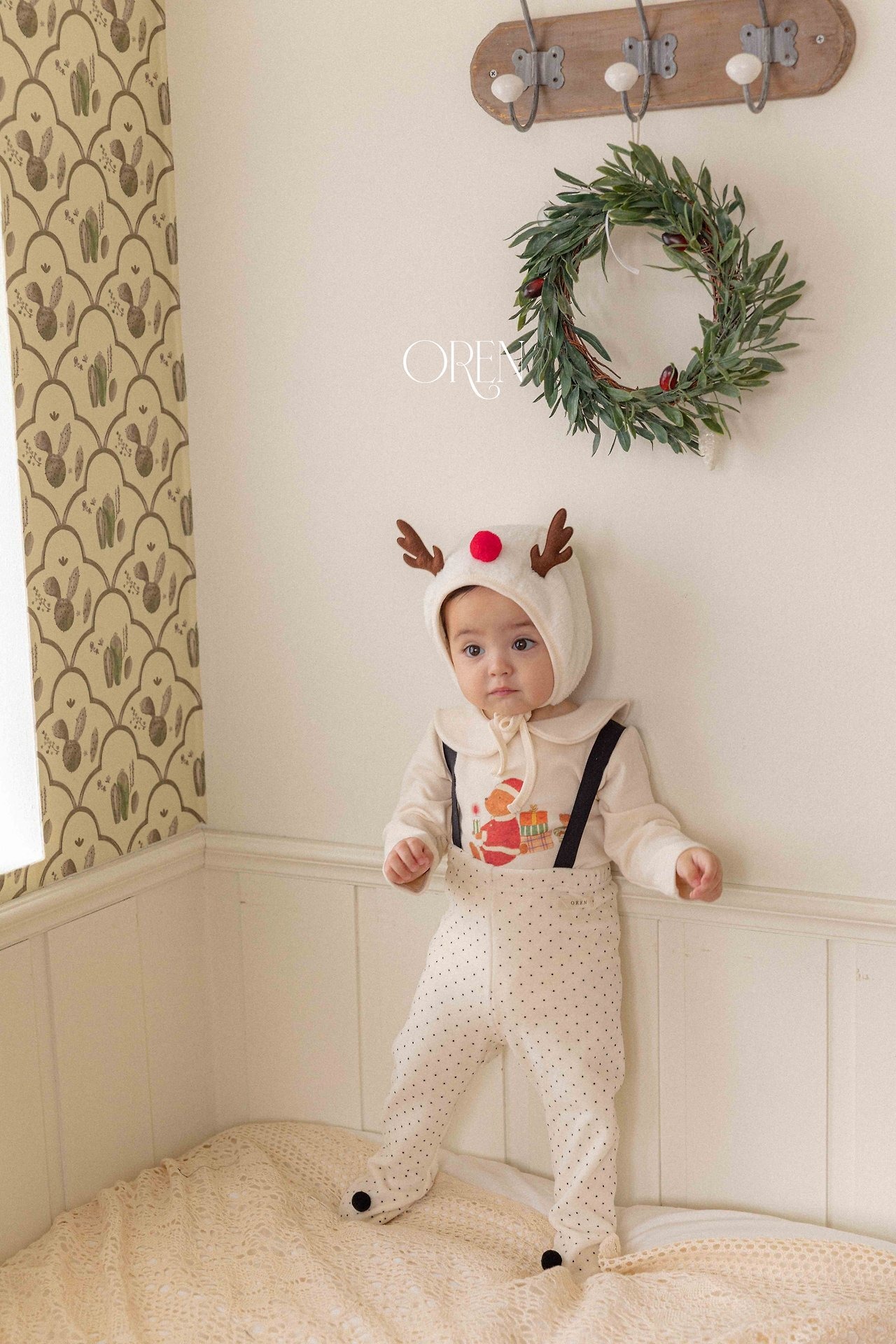 Oren X-mas［取寄］ ange blanc foot leggings