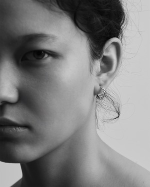 【メールまたはDMにて通販可能商品】Fauvirame Roots Earrings S / Silver 20,900 yen